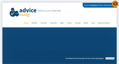 Desktop Screenshot of advicebuddy.org